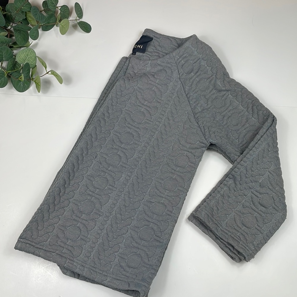 Ichi > Gray Patterned Jacket - image 1